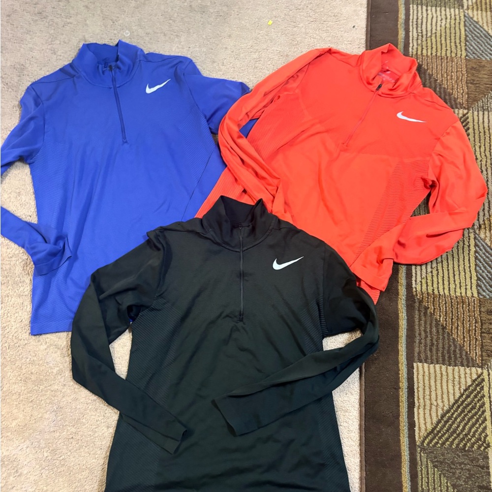 Nike Golf Quarter-Zip Pullover shirts lot medium